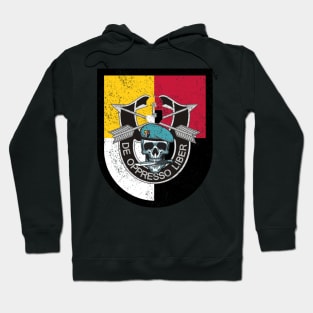 Proud US Army 3rd Special Forces Group Skull De Oppresso Liber SFG - Gift for Veterans Day 4th of July or Patriotic Memorial Day Hoodie